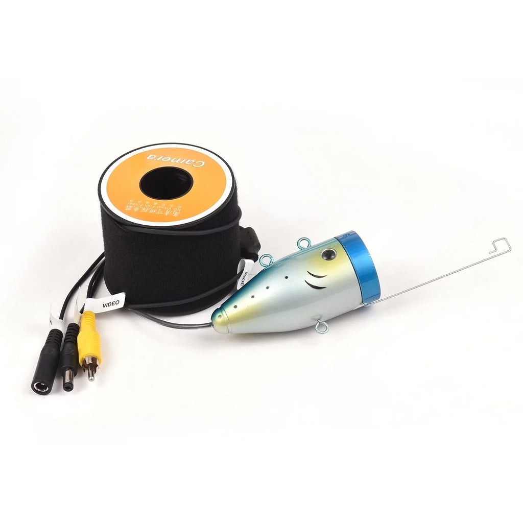 Dcenta Underwater Fishing Camera 12   Lights Waterproof Fishing Camera with 15M/30M/50M Cable for Fish Finder