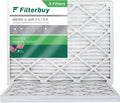 Filterbuy 16x21.5x1  8 Pleated   Furnace Air Filters (3-Pack)