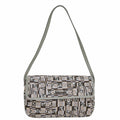 Pre-Owned Salvatore Ferragamo ,Leather Shoulder Bag Beige (Good)