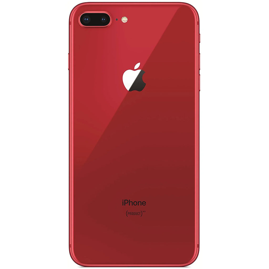 Apple iPhone 8 Plus 256GB Unlocked  4G  Phone with Dual 12MP Camera - Red (Certified Used)