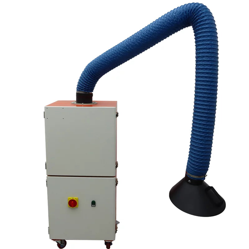 Mobile Welding Smoke Purifier Single Arm Welding Fume Extractor 220V