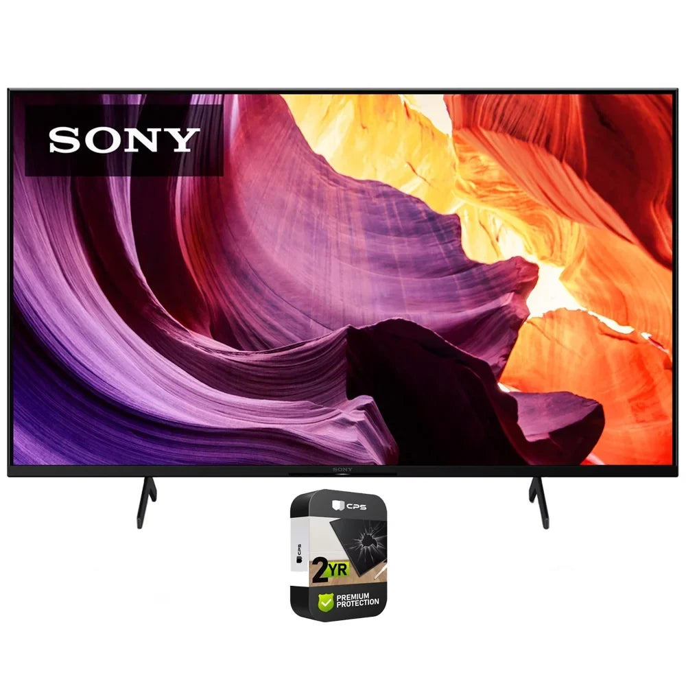 Sony -55X80K 55 inch X80K 4K Ultra   Smart  2022 Model Bundle