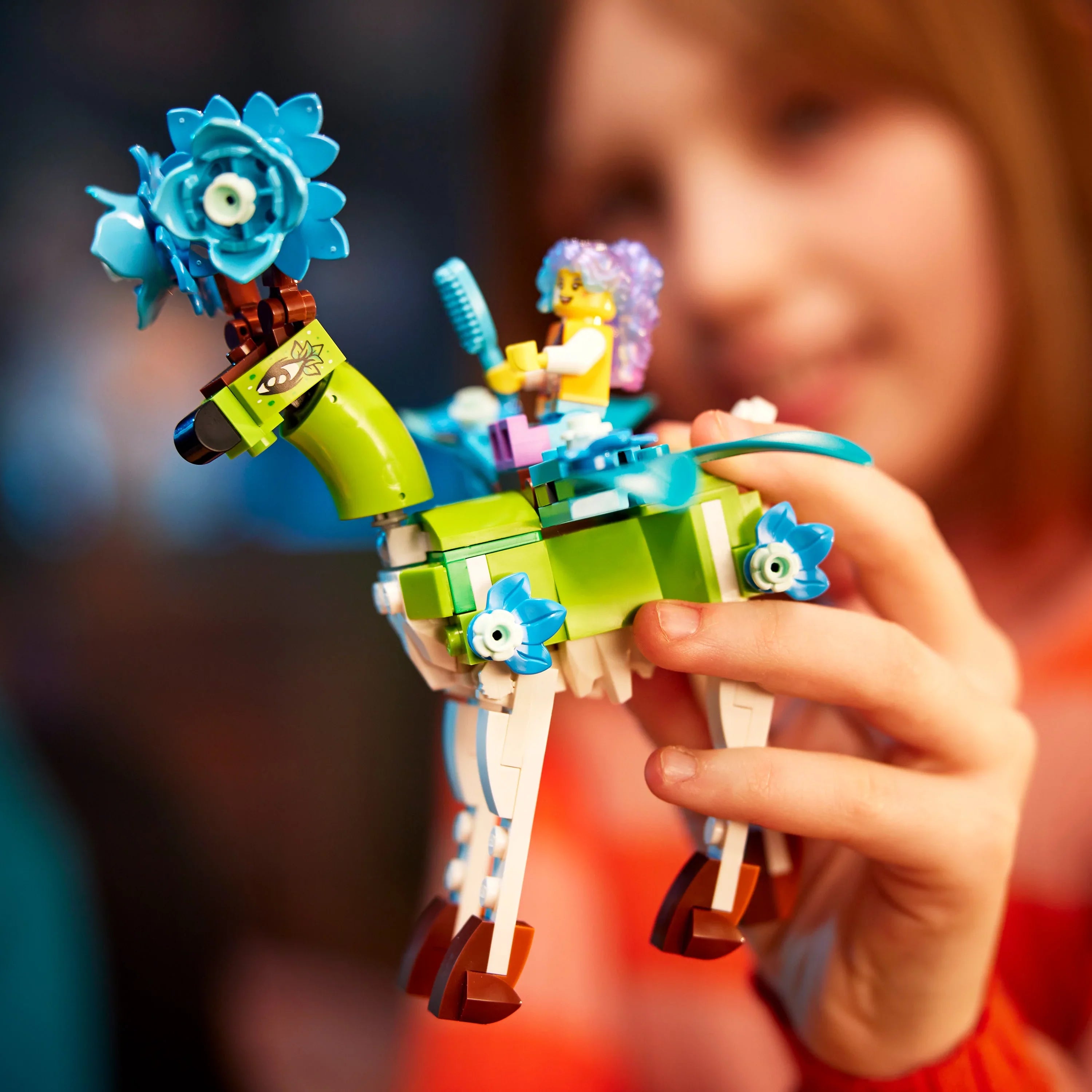 DREAMZzz Stable of Dream Creatures 71459 Fantasy Animal Toy for Kids, 2 Building Options to Create Mythical Flying Pegasus or Forest Guardian, Unique Gift for 8+ Year Olds
