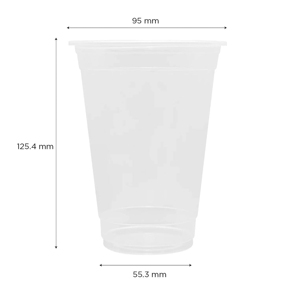Karat C1011 Translucent U-  Modern Cups 16 oz 500 cc (95mm), 2000 Pcs