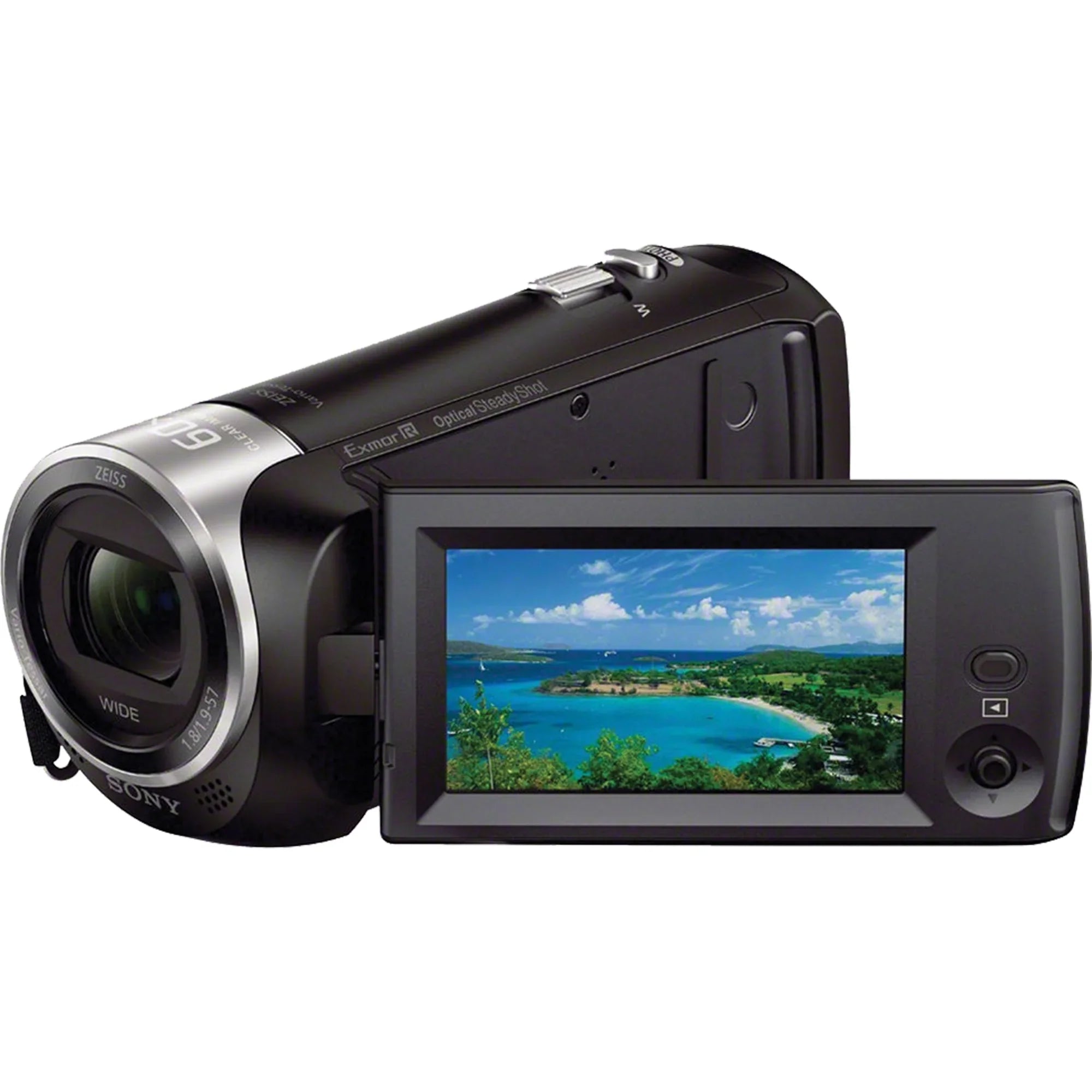 Sony -CX405  Handycam Camcorder Video Recording with Tripod + Cleaning Pen + ZeeTech Accessory Bundle