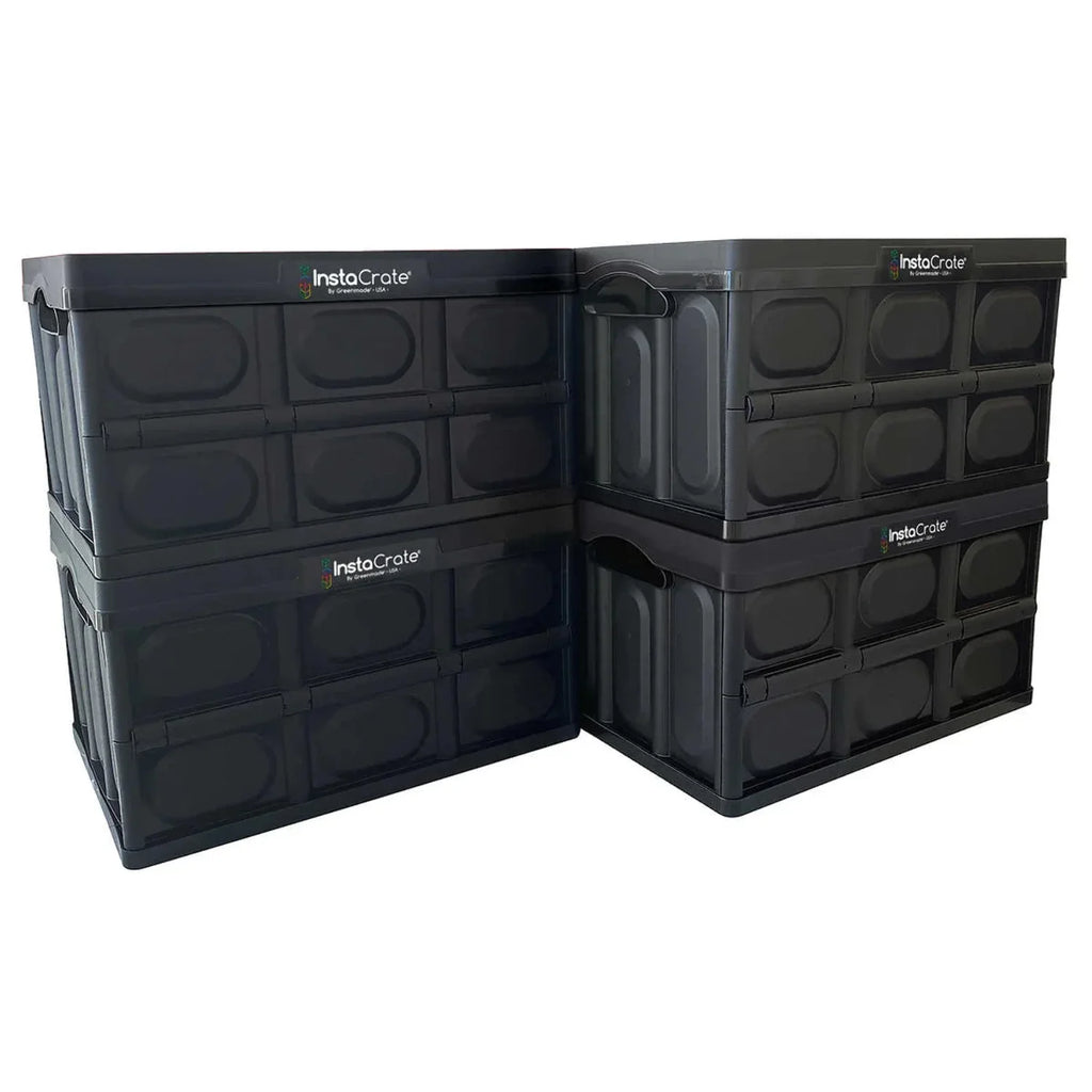 Greenmade InstaCrate Collapsible Storage Bins, 4-pack