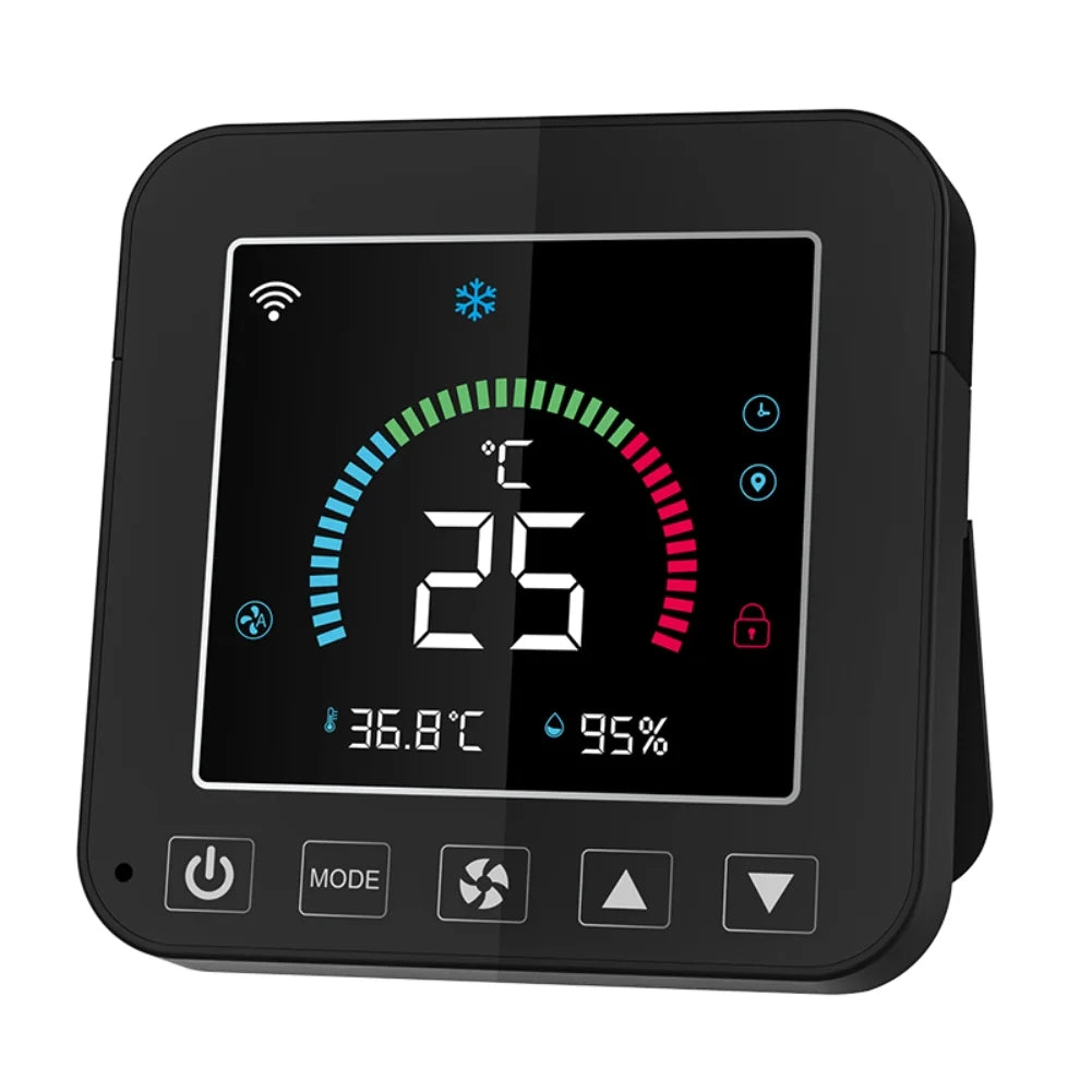 Tuya  Smart Temperature And Humidity Sensor Smart Home Indoor Intelligent Linkaged with air conditioner and Siren Alarm WiFi