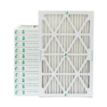 12 Pack of 18x24x2  13 Pleated 2" Inch Air Filters by Glasfloss. Actual Size: 17-1/2 x 23-1/2 x 1-3/4