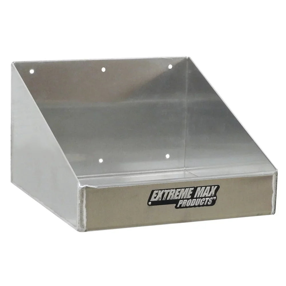 Extreme Max 5001.6032 Rag in a Box Aluminum Dispenser Storage Rack Organizer for Enclosed Race Trailer Shop Garage Storage
