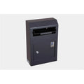 Protex Safe  313 cu ft. Wall-Mount Locking Payment Drop Box Security Safe Locker, Black