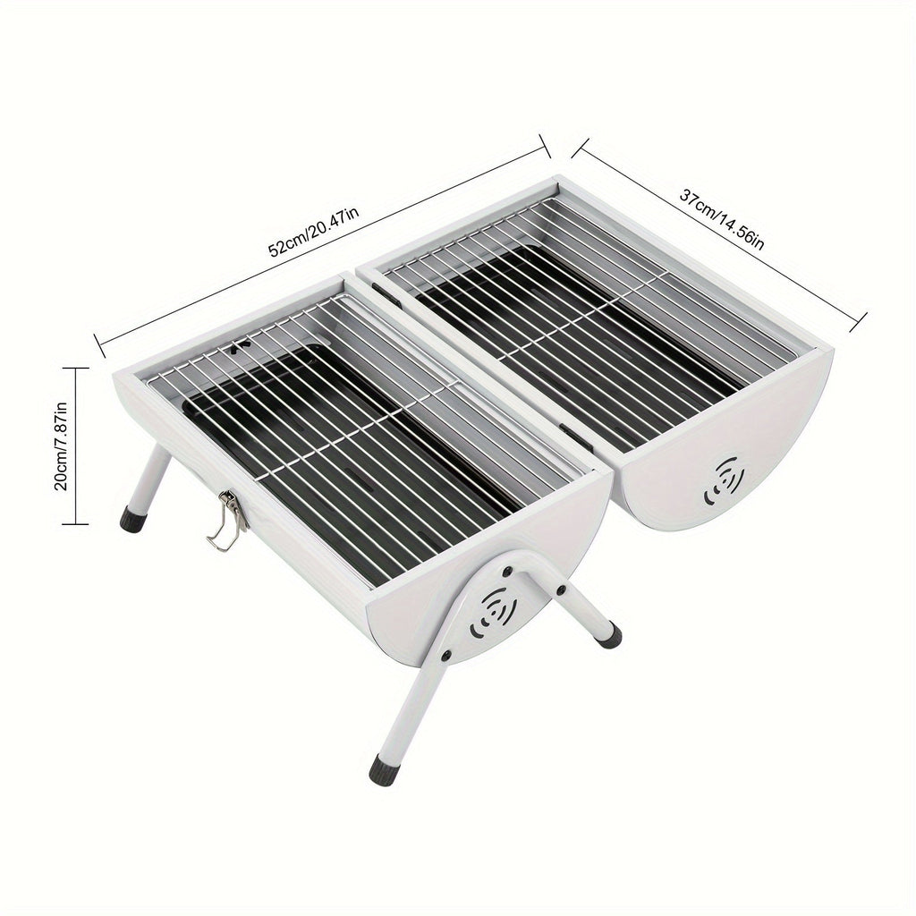 DFSDFGF32 White Multi-functional  Grill with Thermometer