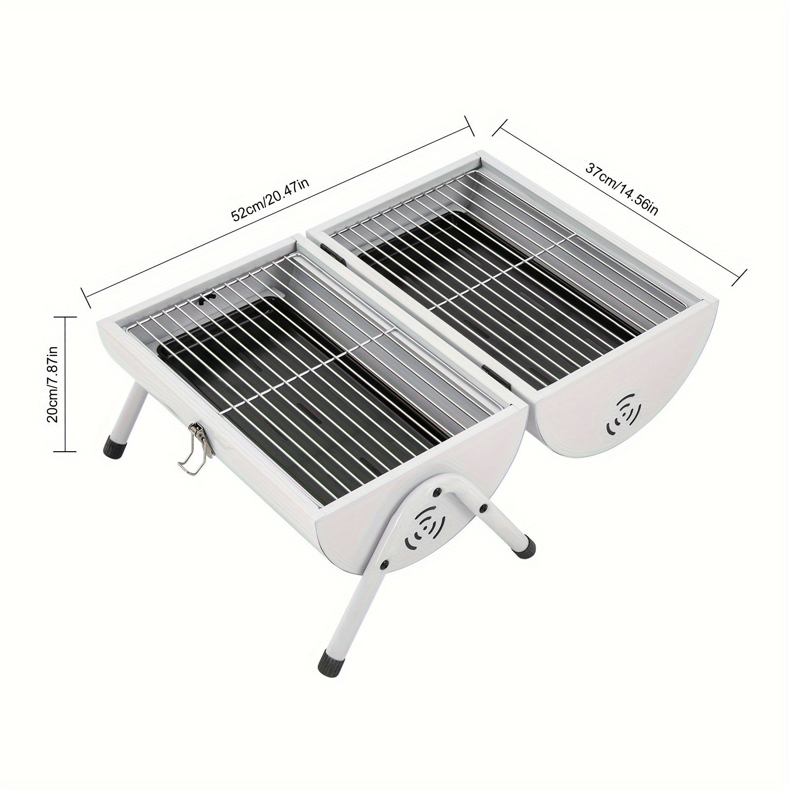 DFSDFGF32 White Multi-functional  Grill with Thermometer
