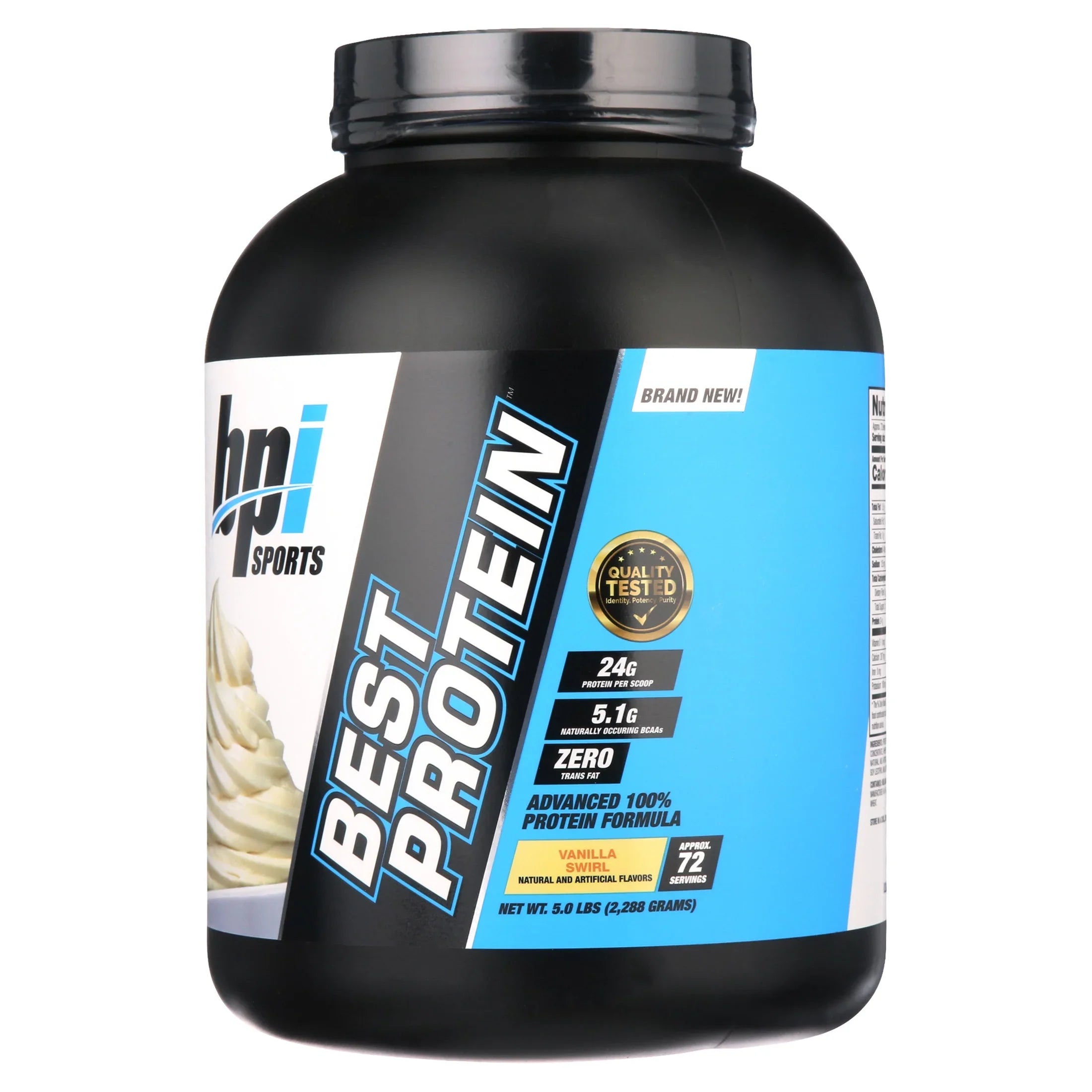 Sports Best Protein Protein Vanilla Swirl, 72 Servings