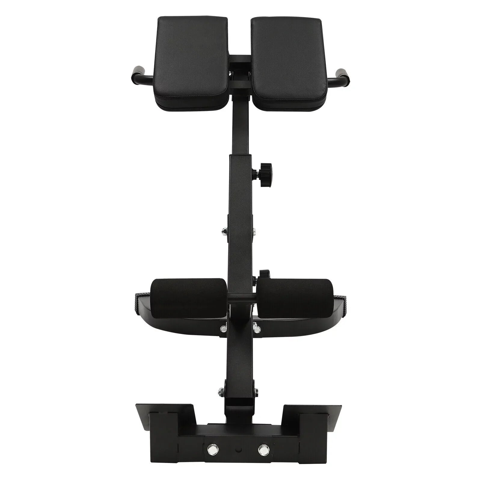 Multi-Functional Bench Roman Chair Back Extension Machine, Adjustable Hyperextension Bench - Hamstring Black 40.55*27.55*44.48 in
