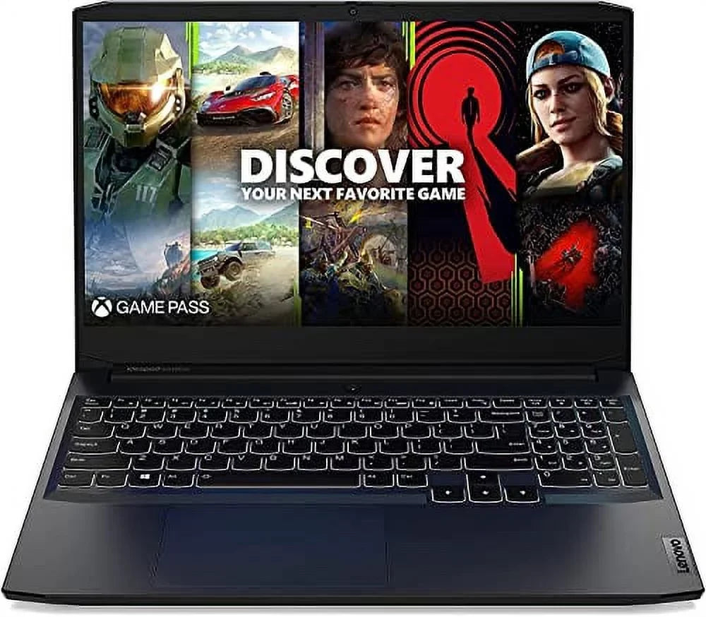 Lenovo IdeaPad Gaming 3 15.6"  120Hz Gaming Laptop,  Ryzen 5-5600H, 8GB  1TB ,  3050 Ti 4GB GDDR6, Backlit Keyboard, Bluetooth, Webcam, WiFi, Windows 11, Shadow Black