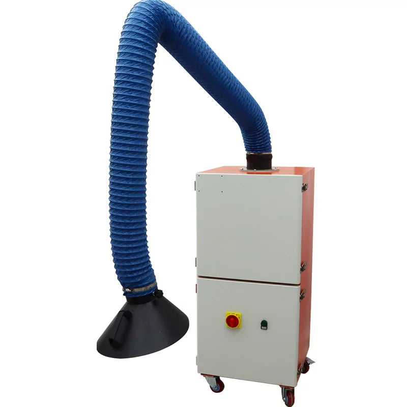 Mobile Welding Smoke Purifier Single Arm Welding Fume Extractor 220V