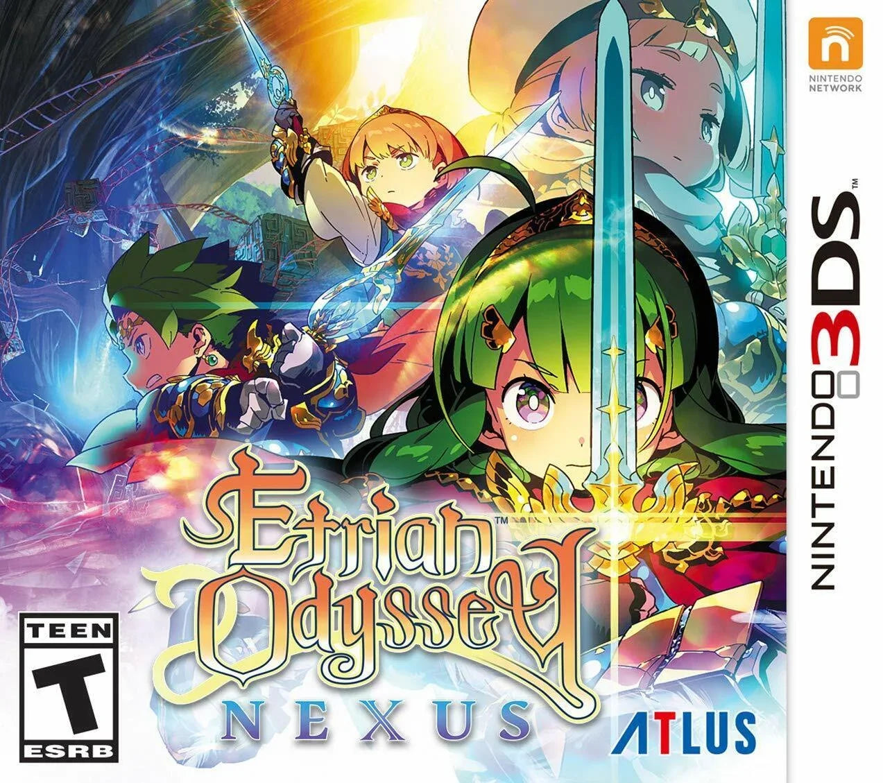 Etrian Odyssey Nexus - Launch Edition - Nintendo 3DS [2DS  Art Book]