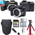 Kodak  AZ401 Digital Camera (Black) + Spider Tripod + Case+ 1 Yr Warranty