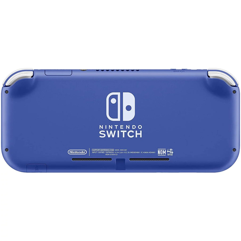 Nintendo Switch Lite (Blue) Gaming Console Bundle with Pokemon Shield