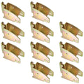 Cargo Control Wood End Socket For E Track, Create Inexpensive Shoring Beams and Load Bars For Your Enclosed Van, Truck, Or Trailer, Use With Series E Track, 10 Pack