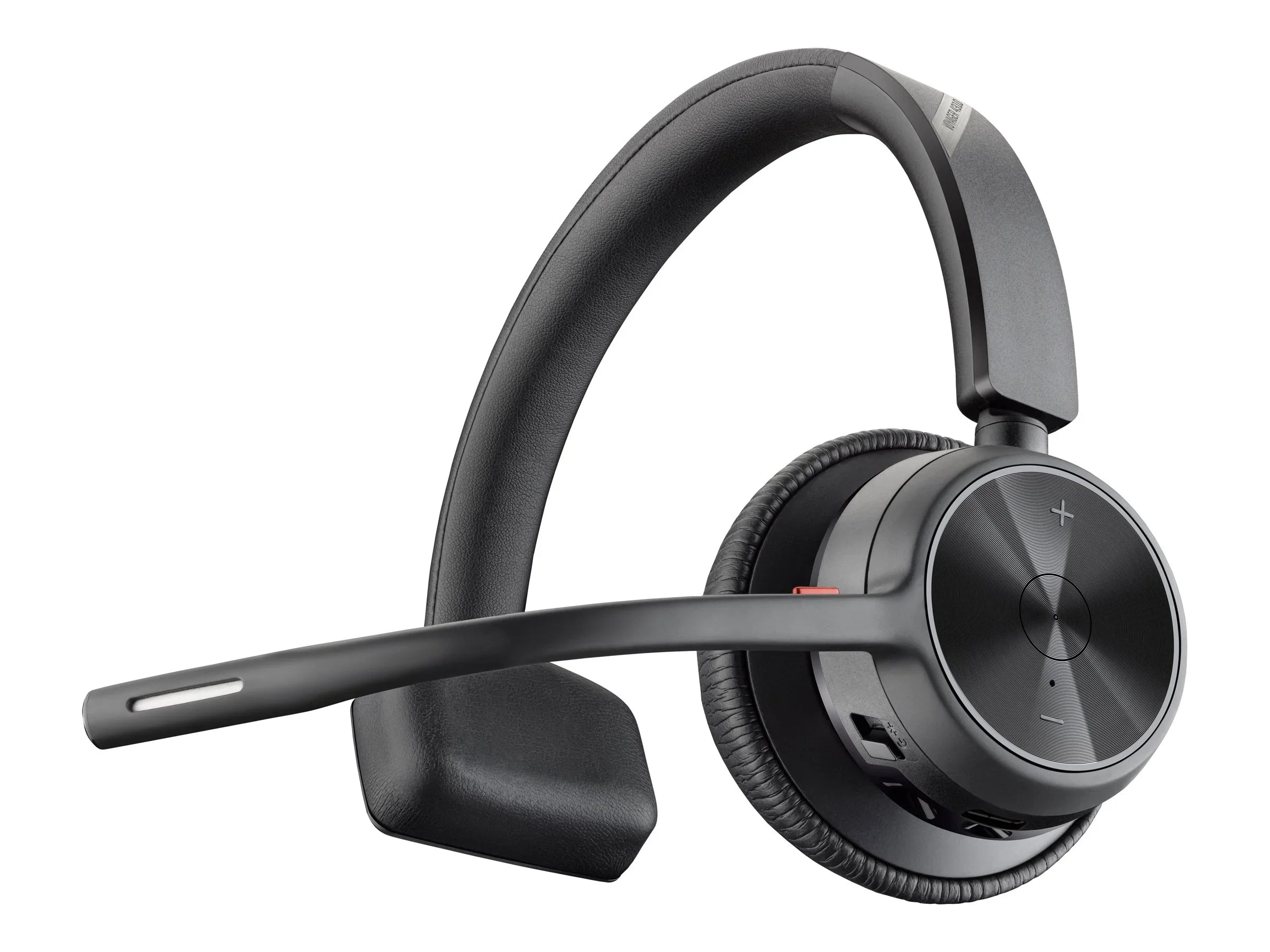 Poly Voyager 4310 -AHeadset + BT700 dongle  - Google Assistant, Siri - Mono -  Type A - Wired/Wireless - Bluetooth - 164 ft - 20 Hz - 20 kHz - On-ear, Over-the-head - Monaural - Supra-aura...