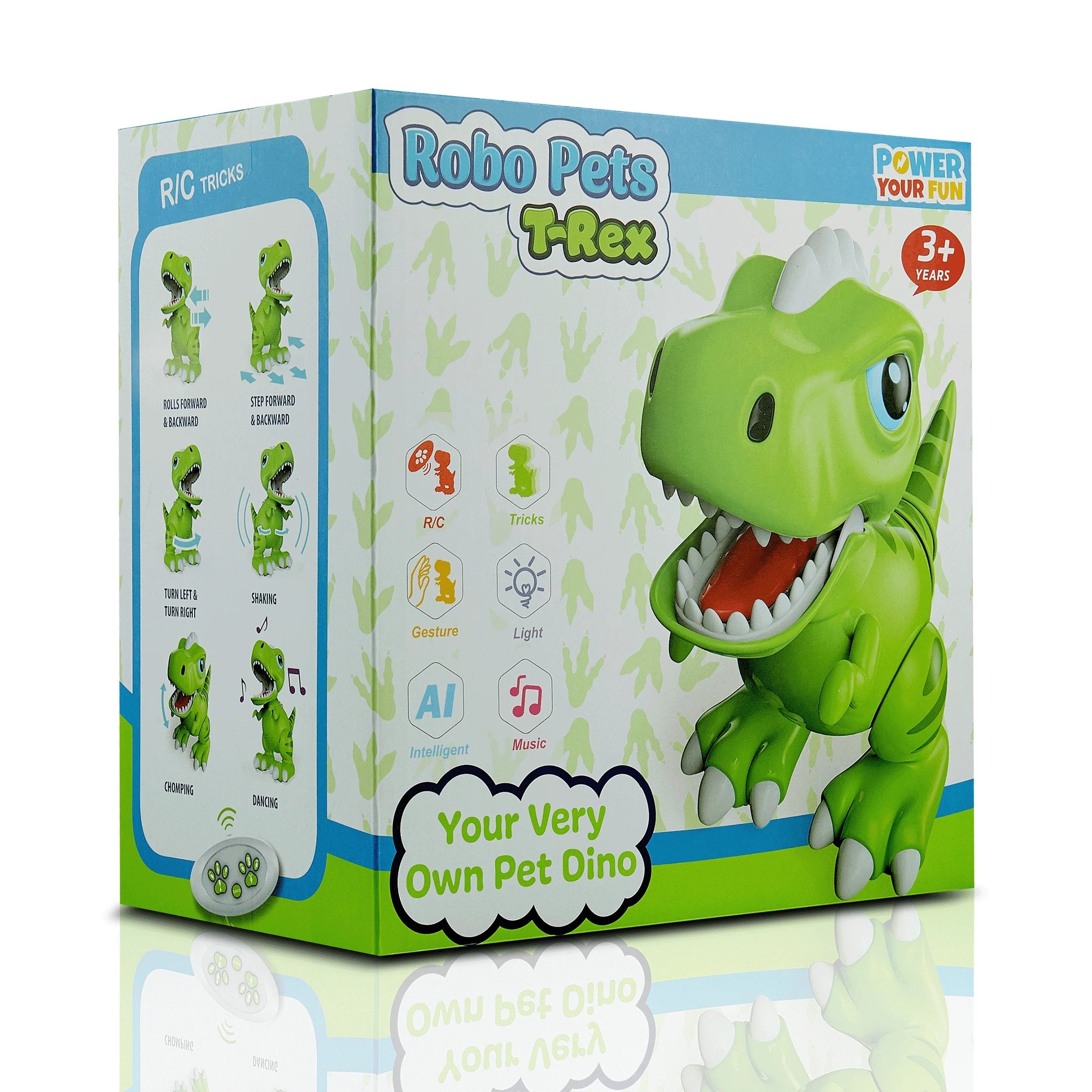 Power Your Fun Robot Pet T-Rex