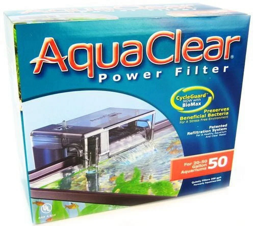Aquaclear Power Filter Aquaclear 50 (200  - 20-50 Gallon Tanks) Pack of 4