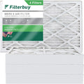 Filterbuy 16x30x4  8 Pleated   Furnace Air Filters (4-Pack)