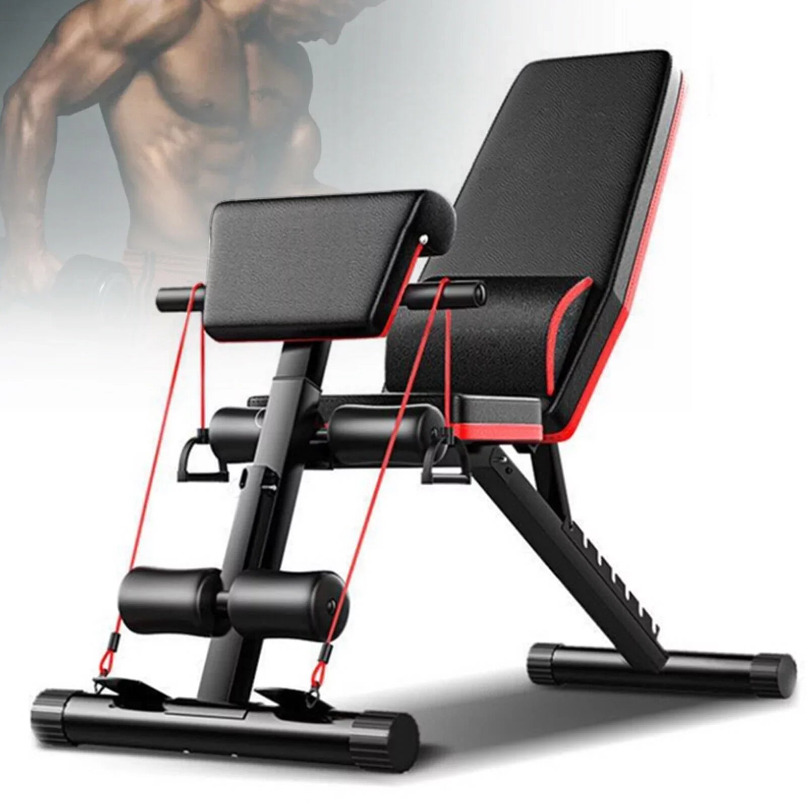 160kg / 352.7lb Multifunctional Workout Adjustable Weight Bench for Home Gym