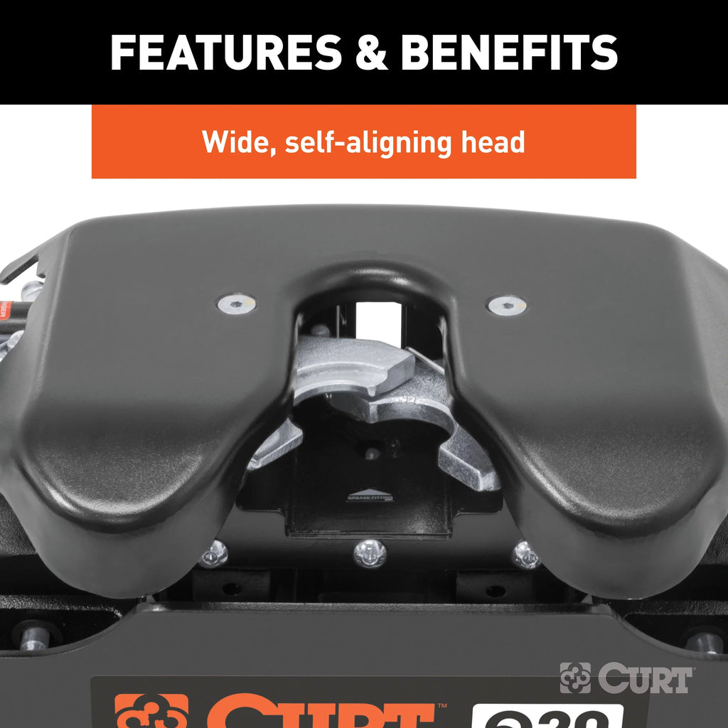 16130 Q20 5th Wheel Hitch, 20,000 lbs