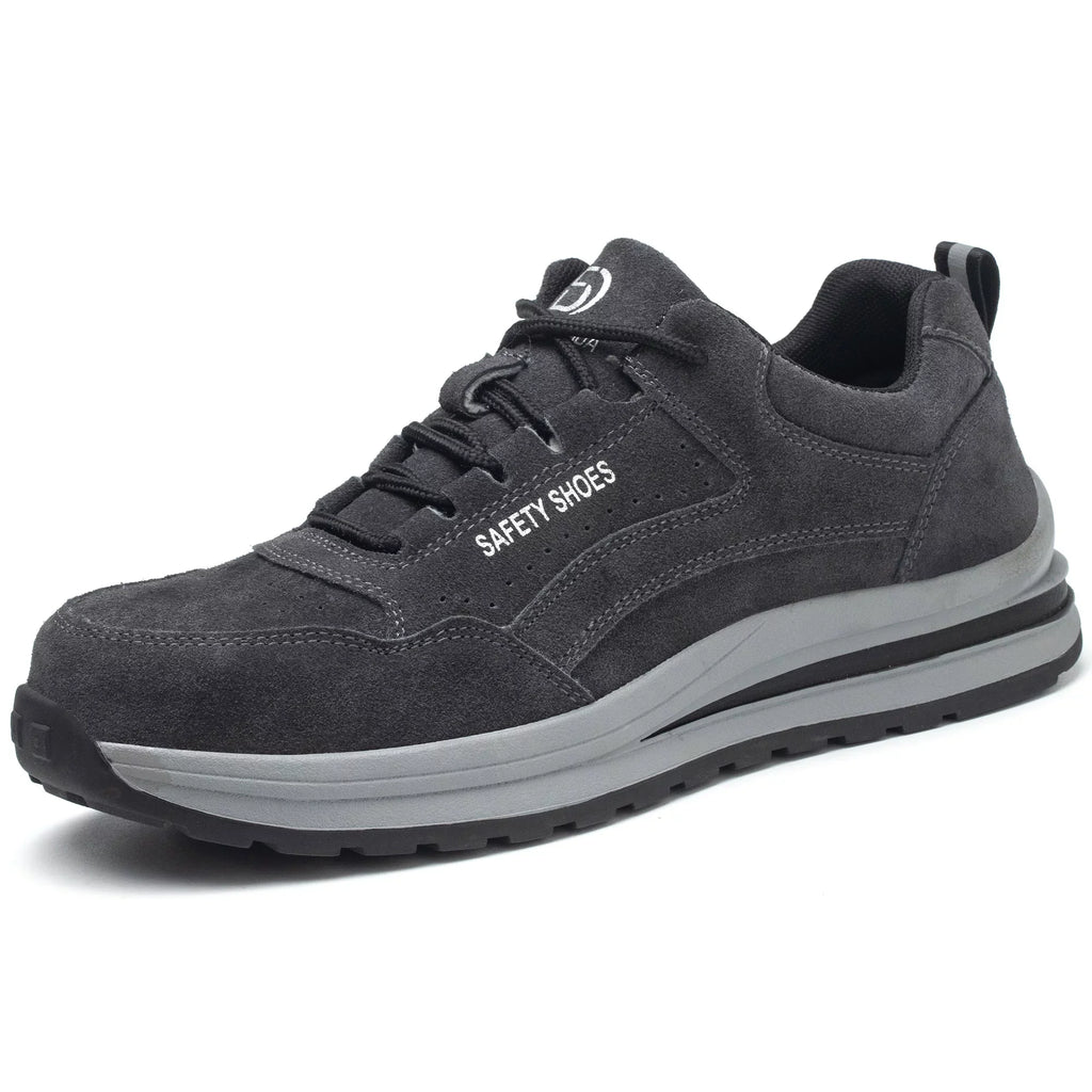 Tanleewa Indestructible Safety Shoes for Men Steel Toe Cap Work Shoe Size Men9.5/Women10.5