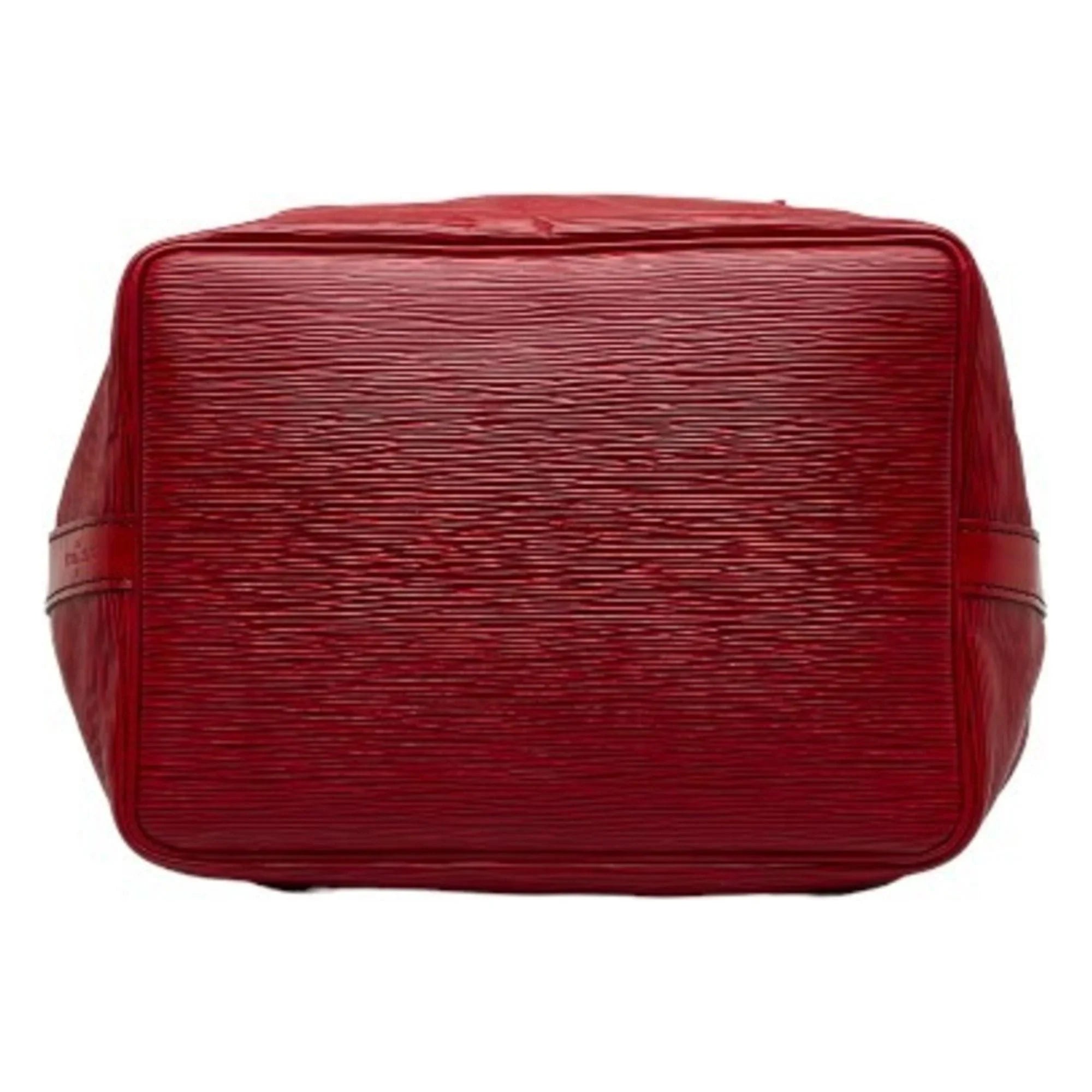 Pre-Owned Louis Vuitton Epi Petit Noe One Shoulder Bag Handbag M44107 Castilian Red Leather Ladies   (Good)