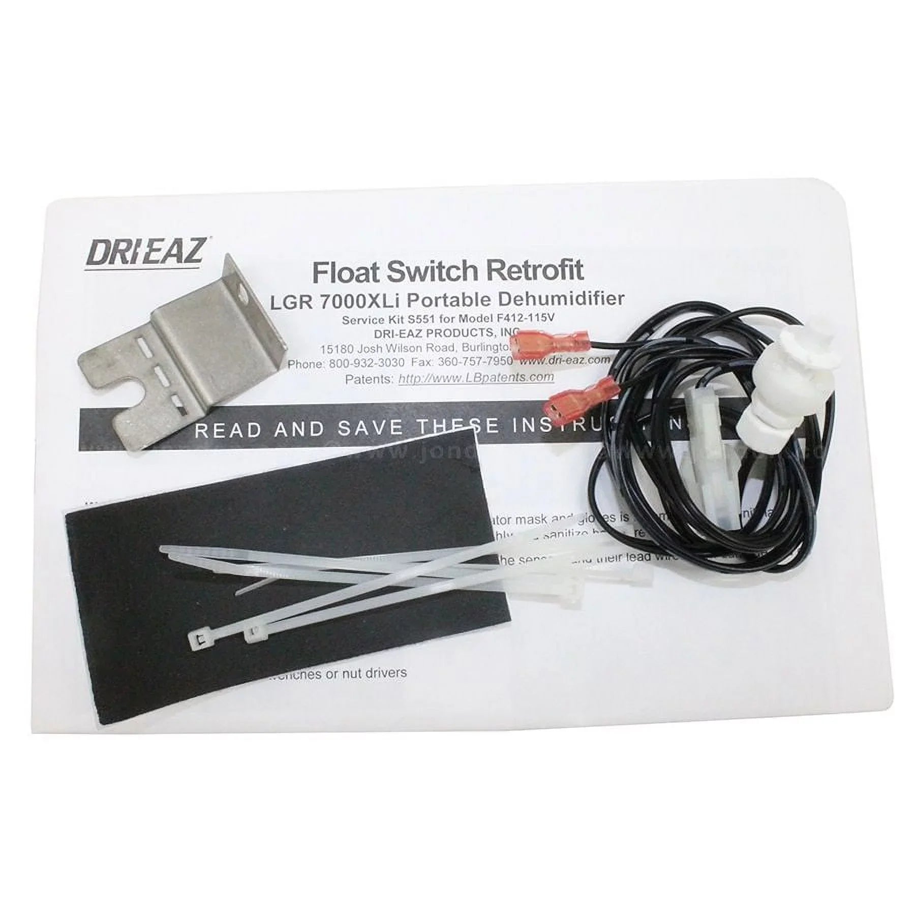 DriEaz Overflow Safety Switch for  7000XLi (0201666 S551)