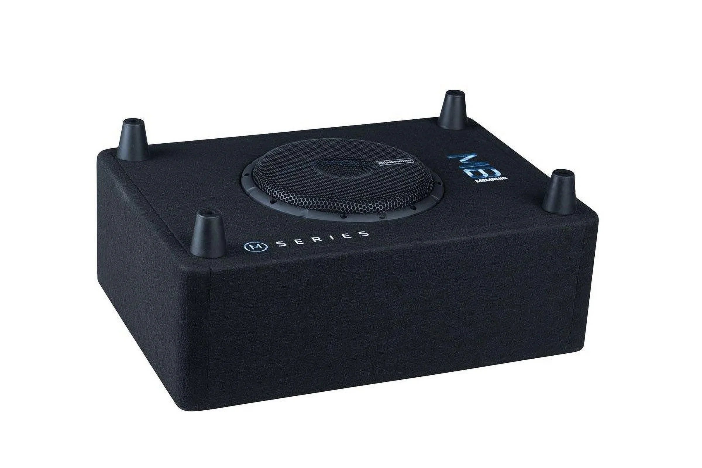 Memphis Audio MBE10SP 10 Inch 500W Amplified Subwoofer Single Bass System 2 Ohm