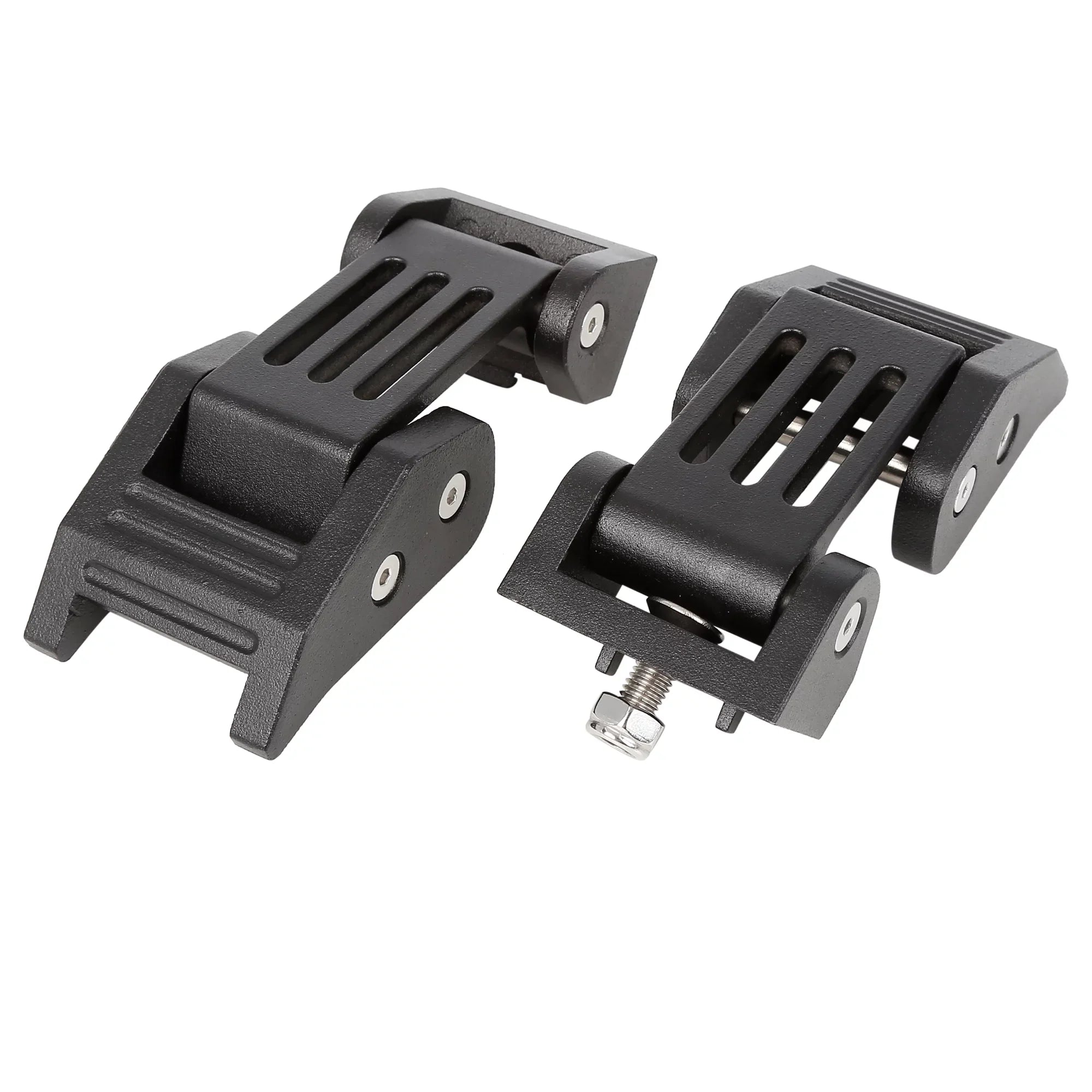 Unique Bargains 2pcs Auto Hood Latches Catch Lock for Jeep Wrangler   2007-2017