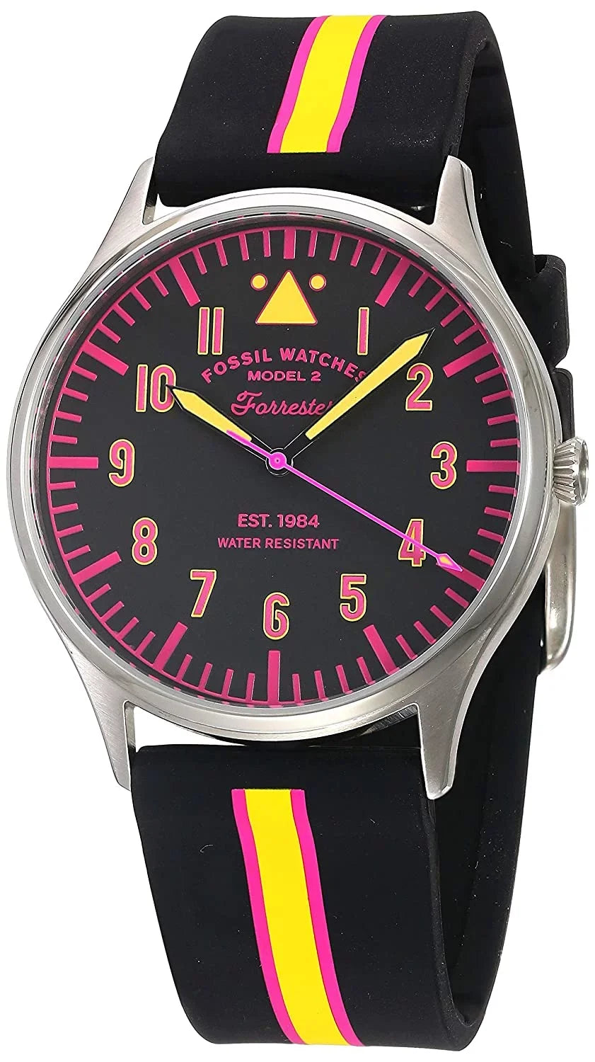 Fossil Forrester Quartz Movement Black Dial Men's Watches FS5613