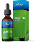 Cilantro Supplement - Organic Cilantro Leaf Liquid Extract - Coriandrum Sativum Drops for Body Cleansing & Detox - Cilantro Tincture Alcohol Free 2 fl. Oz