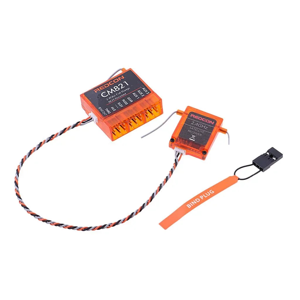 Remote Receiver CM821(AR8000) For JR12X, , X9503, X9303 ,DX10t, DX8, s, se, i, DX5e