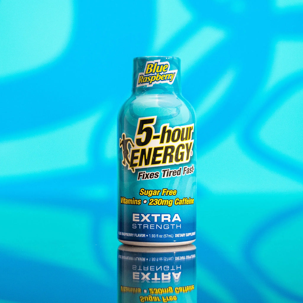 5-hour  Shot, Extra Strength, Blue Raspberry, 12 Count