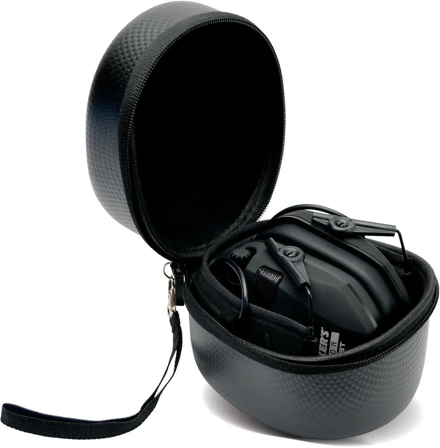 Walkers Razor Slim Electronic Muff (Flat Dark Earth) w/ Case and Glasses