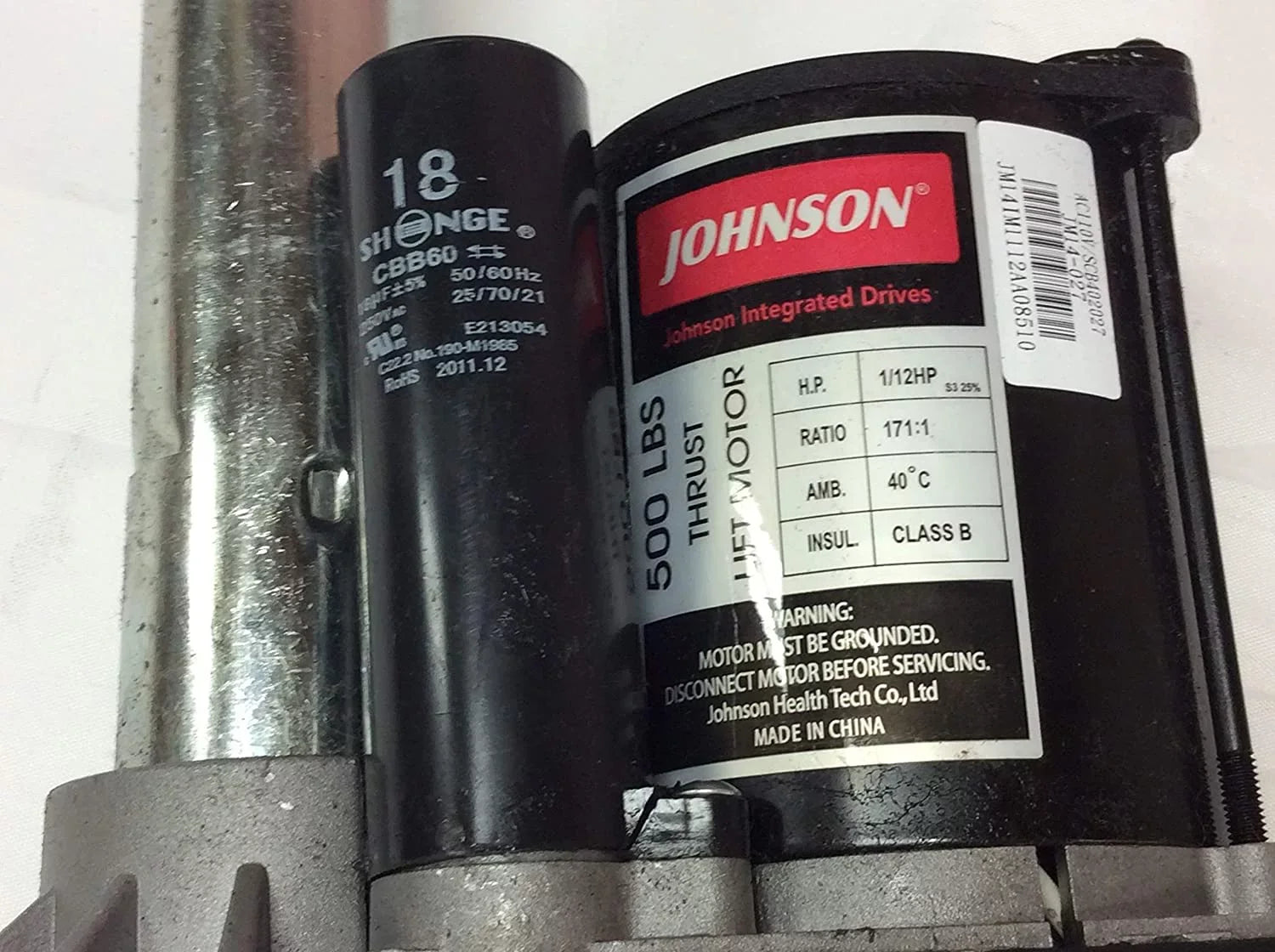 Incline Motor Elevation JM14-027 Works with Horizon Livestrong Treadmill