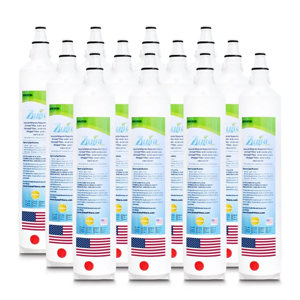 Brand , Water Filters , Model # ZWFZ1-RF750 , Compatible with Subzero® 4204490 - 12 Pack - Made in U.S.A.