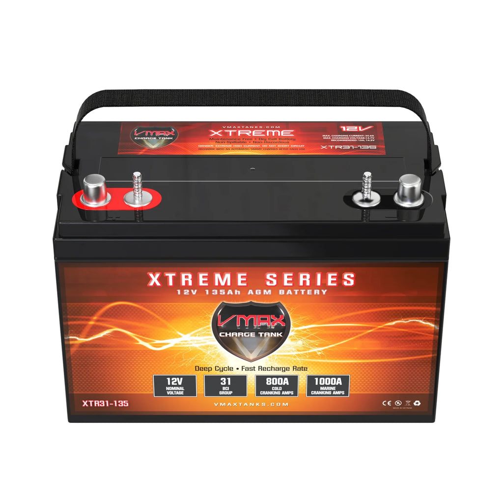 Vmax XTR31-135 for Godfrey Sweetwater Pontoon Group 31  Battery