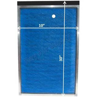 RayAir Supply 10x30 Dynamic Air Cleaner Replacement Filter Pads 10x30 Refills (3 Pack)