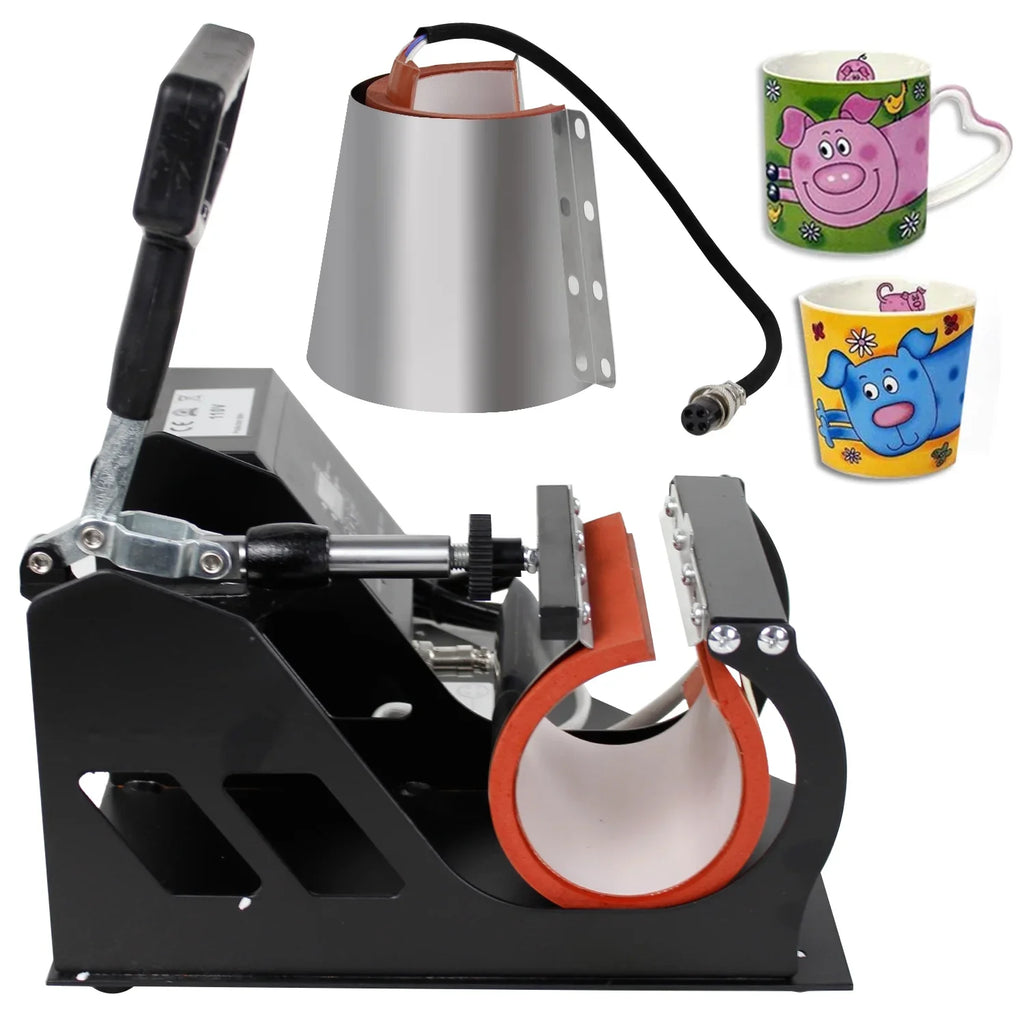 2 in 1 Mug Coffee Cup Heat Press Digital Transfer Sublimation Machine
