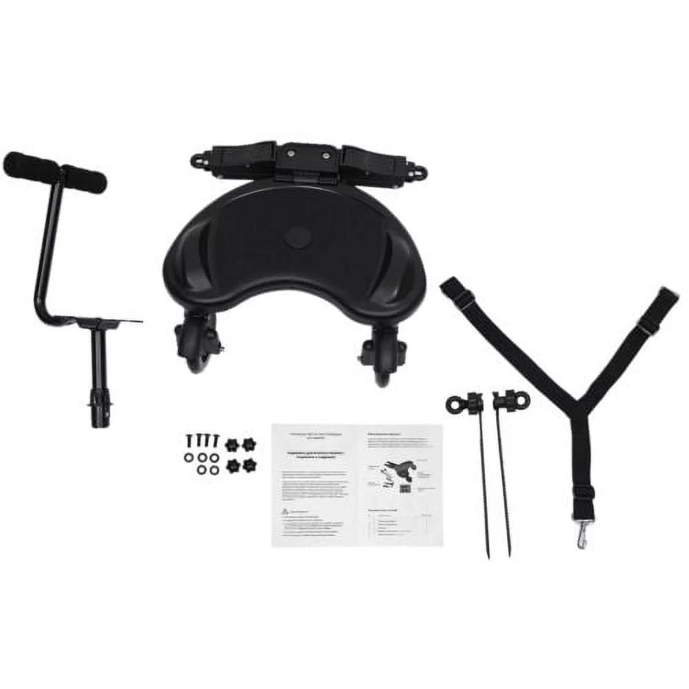 Child Rider Stroller Attachment w/ Saddle Seat+Standing Platform Buggy Board