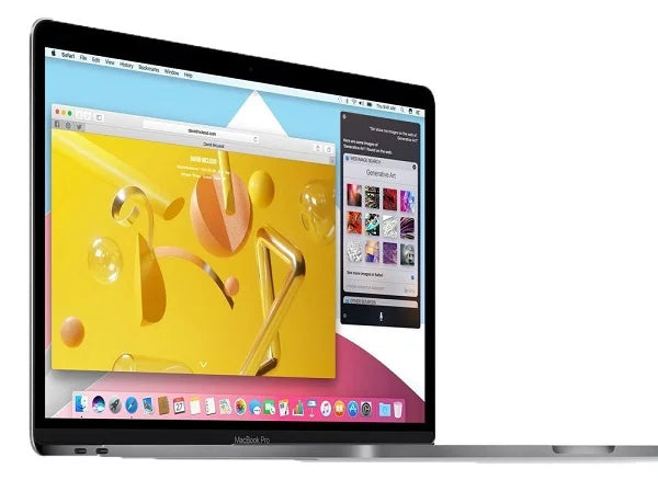 Pre-Owned Apple MacBook Pro Laptop,  15" Retina Display with Touch Bar  Touch ID45, Intel Core i7, 16GB , 1TB , MacOSx Catalina, Silver, MPTT2LL/A (Fair)