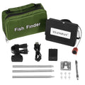 Walmeck 4.3 Inch Portable Underwater Fishing Camera Fish Finder Waterproof Night Vision Ice Boat Fishing Camera 20M Cable with Carry Bag