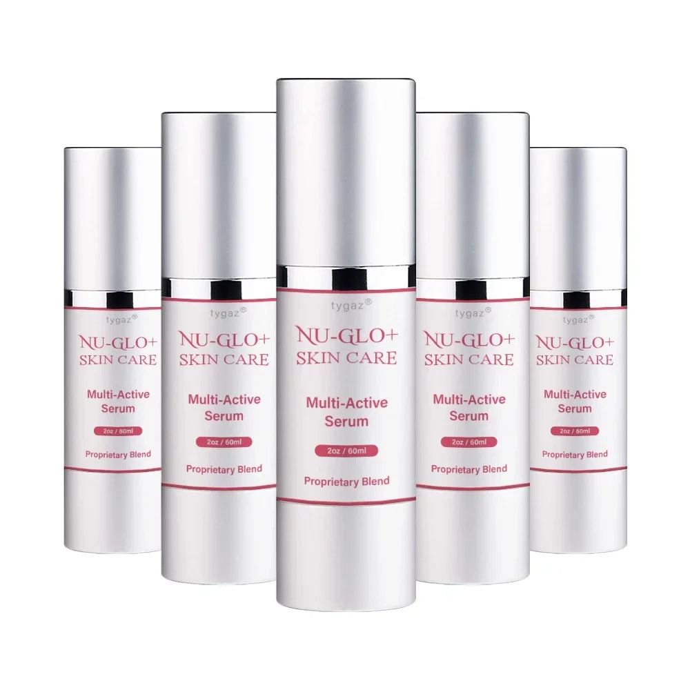 (5 Pack) Nu-Glo+ Skincare Serum - Nu-Glo+ Skincare Multi Active Serum