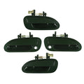 Advance For 98-02 Honda Accord Front Rear Left Right Exterior Outside Door Handle Set of 4pcs G87P Dark Emerald Pearl 1998 1999 2000 2001 2002